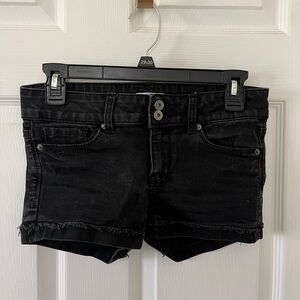 Mudd Charcoal Jean Shorts